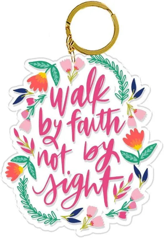 Mary Square Acrylic Key Chain