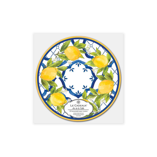 Le Cadeaux Double Sided Coasters Set