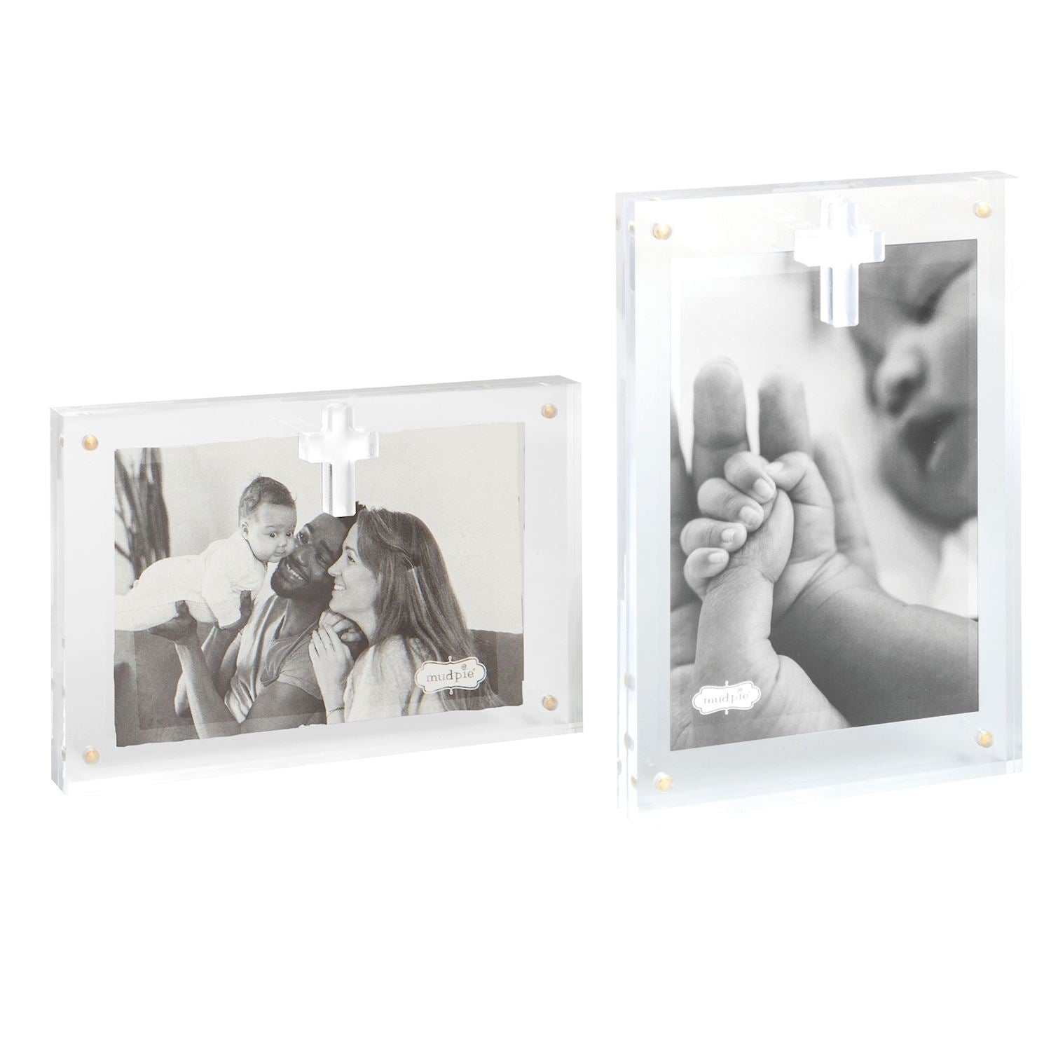 Layered Cross Acrylic Frames