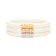 Three Kings All Weather Bangle- Ivory