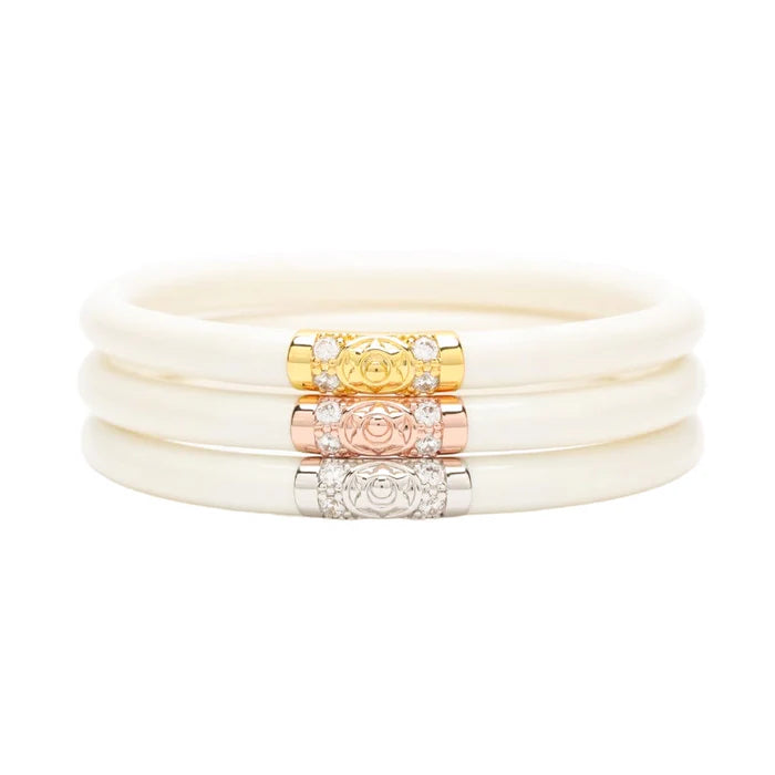Three Kings All Weather Bangle- Ivory
