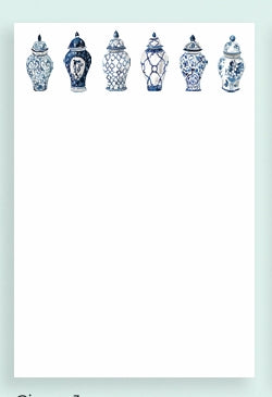 Ginger Jar Large Note Pad