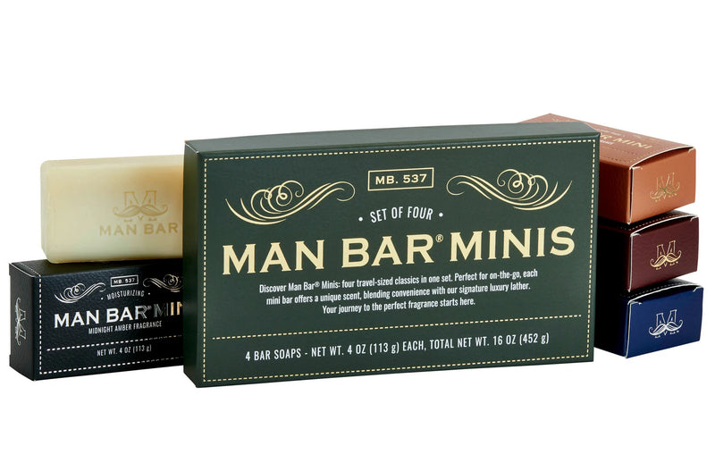 Man Bar Mini Gift Set of 4
