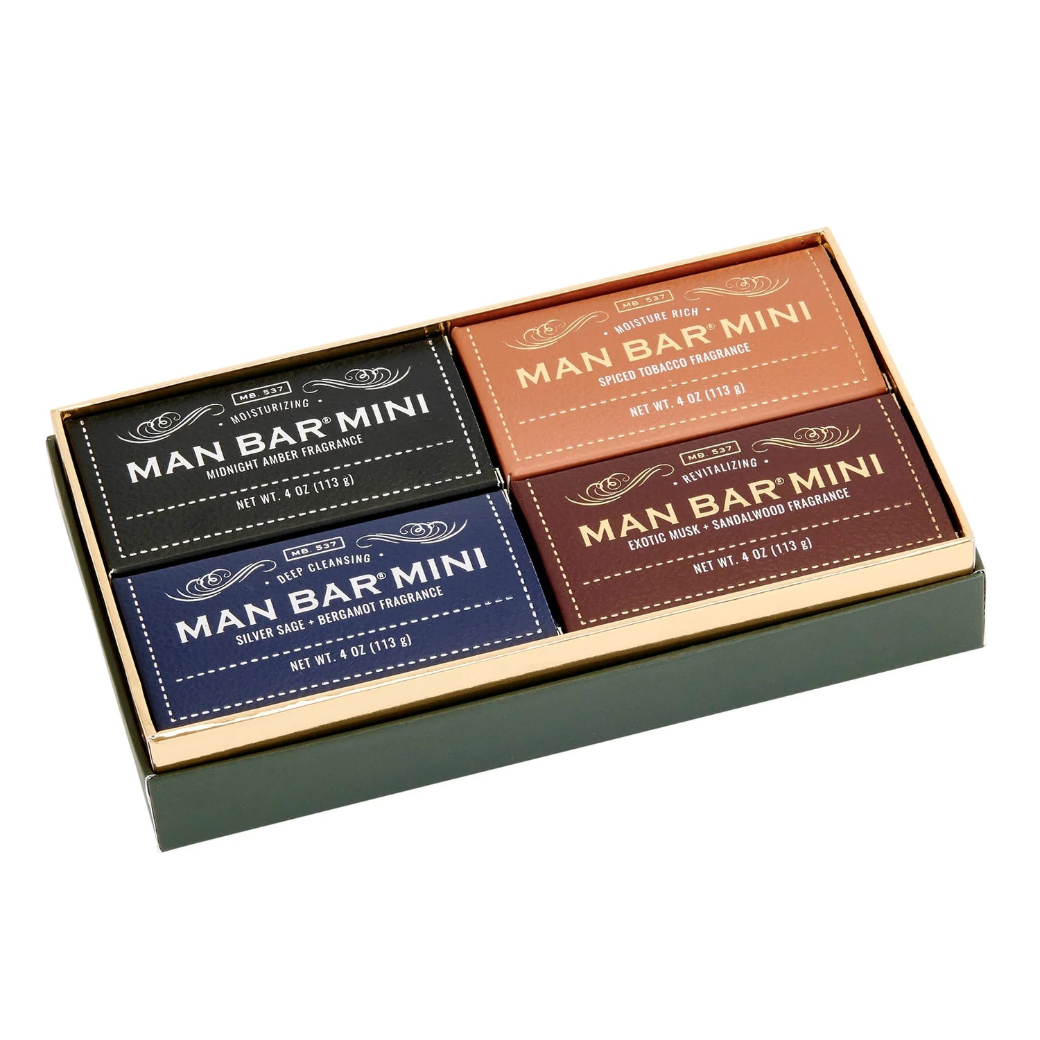 Man Bar Mini Gift Set of 4