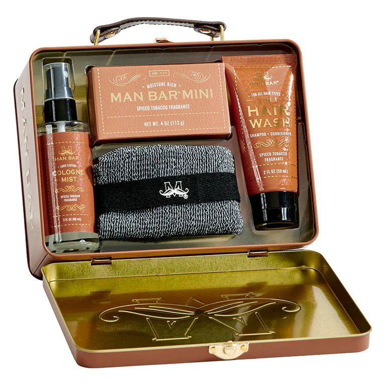 Man Bar Travel Tin