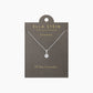 Small Circle Pendant Necklace by Ella Stein