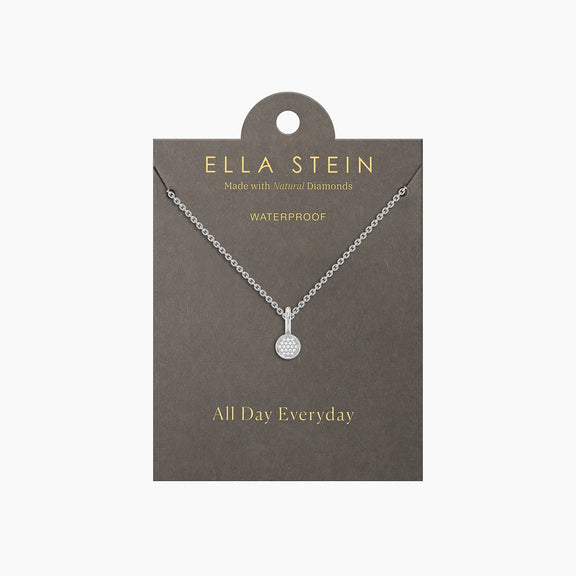Small Circle Pendant Necklace by Ella Stein