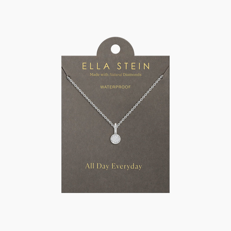 Small Circle Pendant Necklace by Ella Stein