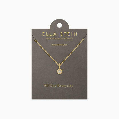 Small Circle Pendant Necklace by Ella Stein