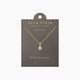 Small Circle Pendant Necklace by Ella Stein