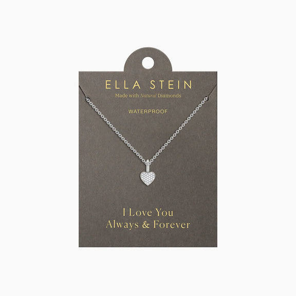Small Heart Pendant Necklace by Ella Stein