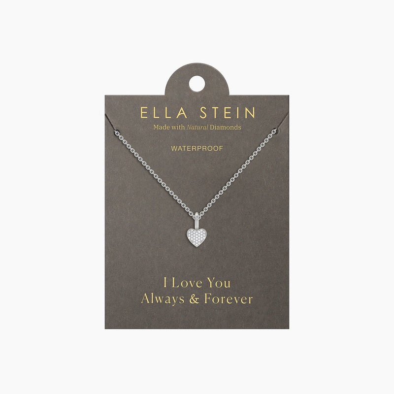 Small Heart Pendant Necklace by Ella Stein