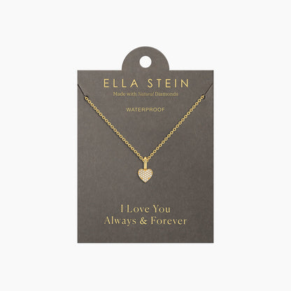 Small Heart Pendant Necklace by Ella Stein