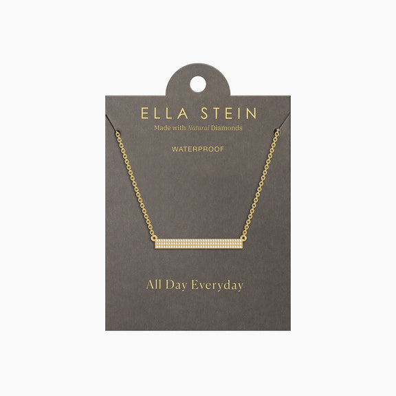 Tell Me Straight Pendant Necklace by Ella Stein