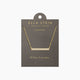 Tell Me Straight Pendant Necklace by Ella Stein