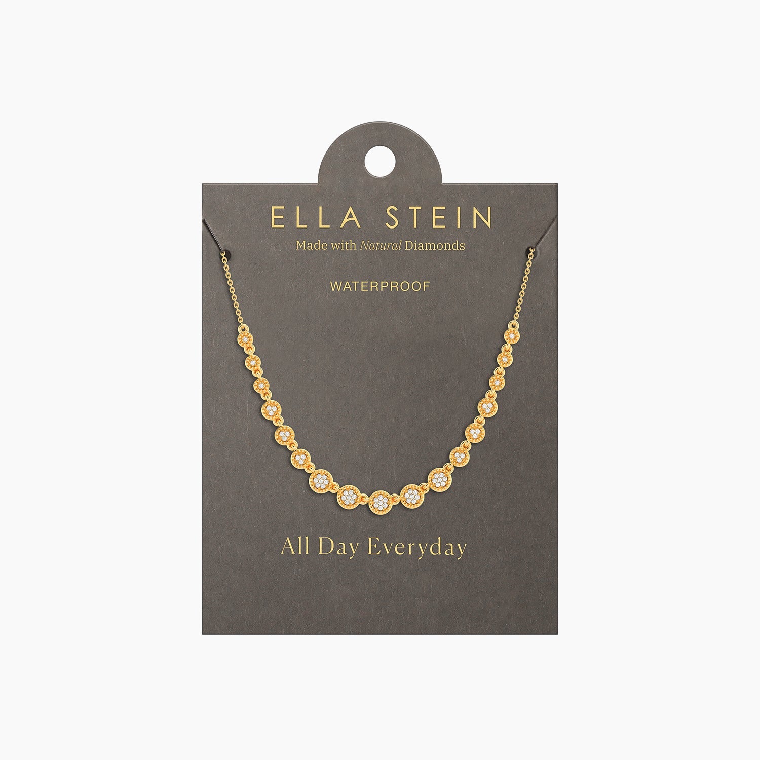 Multi Circle Chain Necklace by Ella Stein
