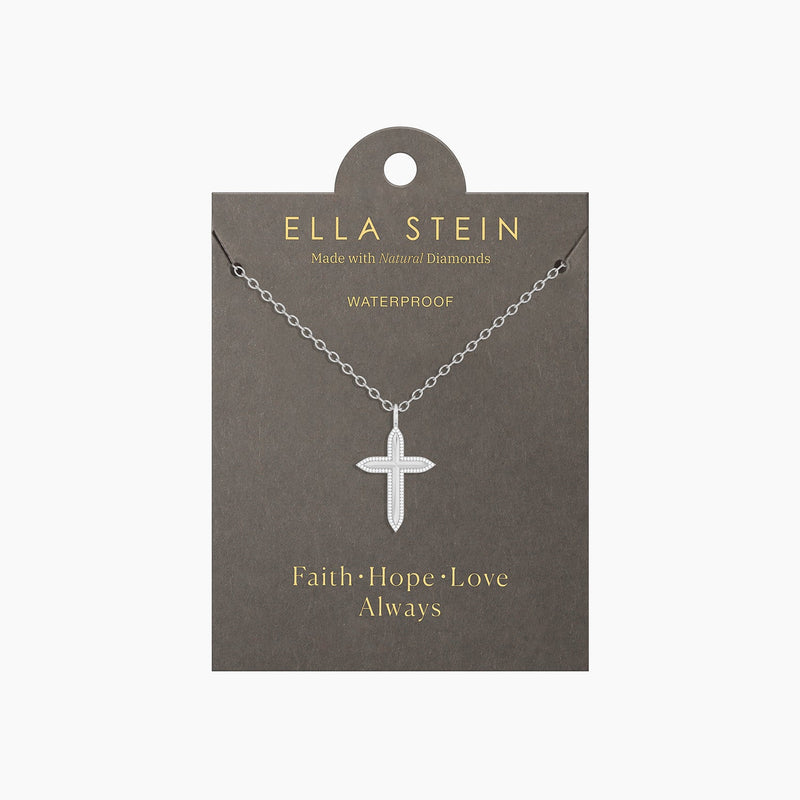 Radiant Cross Pendant Necklace by Ella Stein