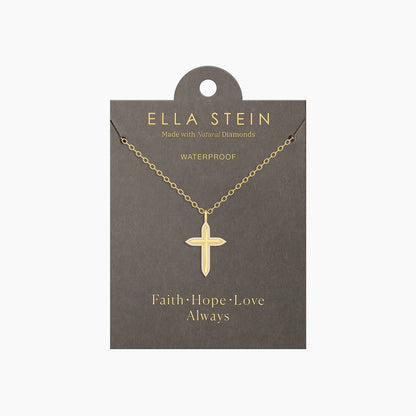 Radiant Cross Pendant Necklace by Ella Stein