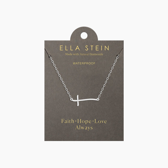 Criss Cross Pendant Necklace by Ella Stein