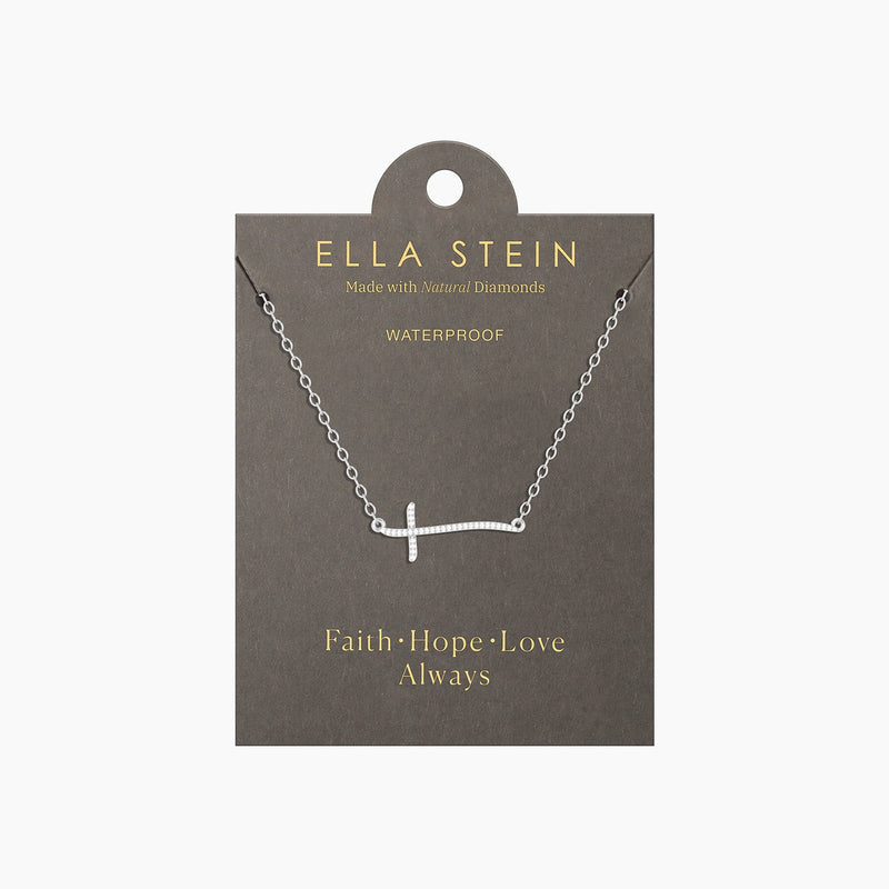 Criss Cross Pendant Necklace by Ella Stein