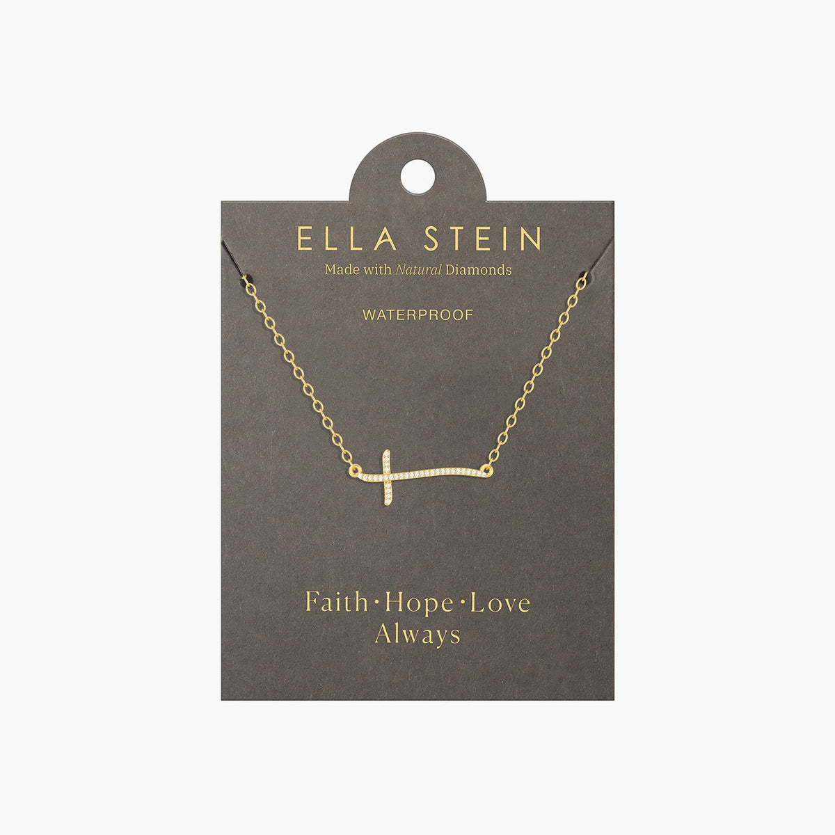 Criss Cross Pendant Necklace by Ella Stein