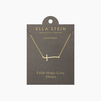 Criss Cross Pendant Necklace by Ella Stein