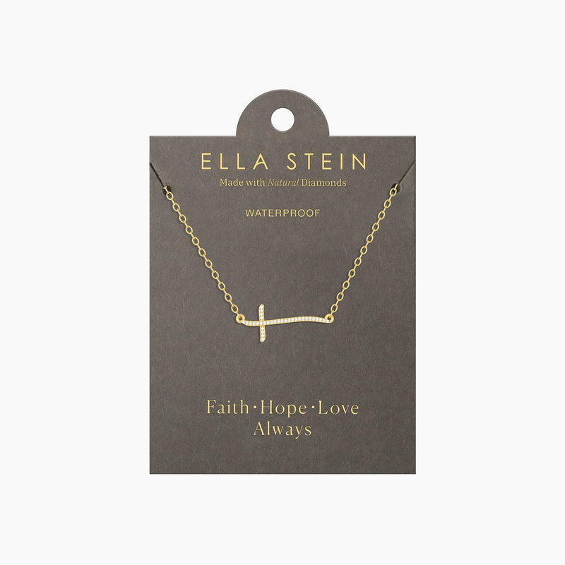 Criss Cross Pendant Necklace by Ella Stein