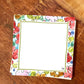 Colorful Floral Chunky Notepad