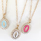 Coastal Grit Our Lady of Lourdes Necklace