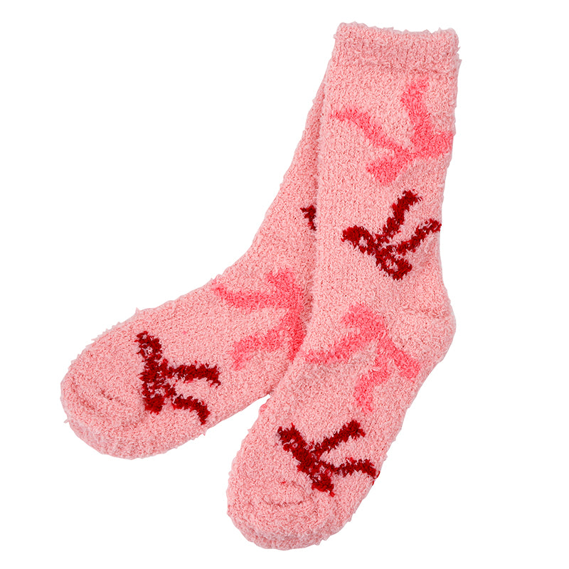 Cozy Sock Ornament - Bow