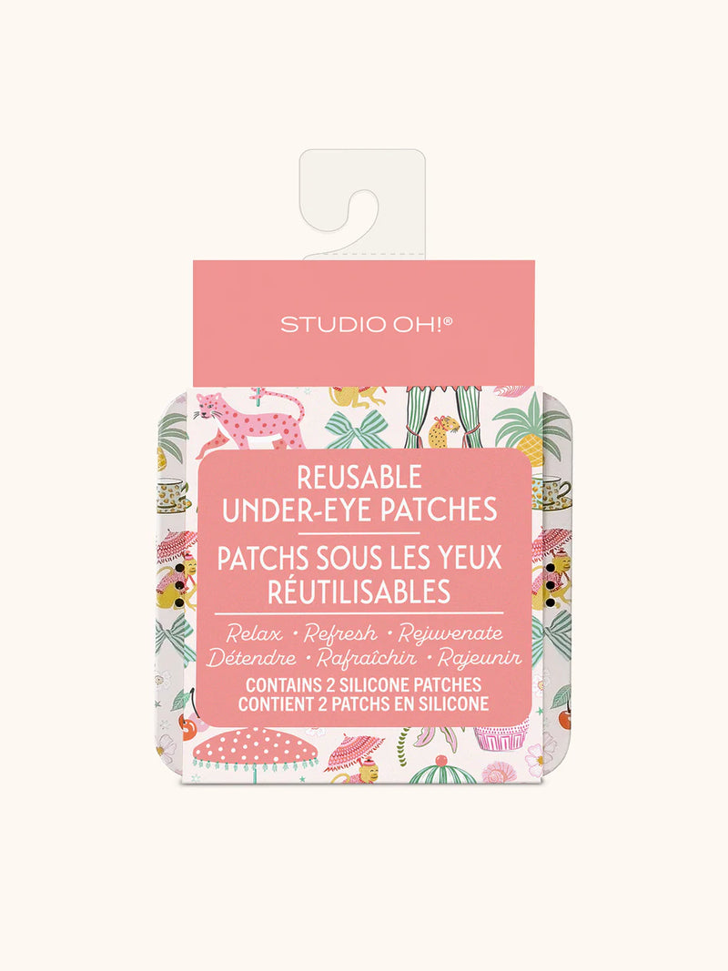 Reusable UnderEye Patches- Leopard on Parade