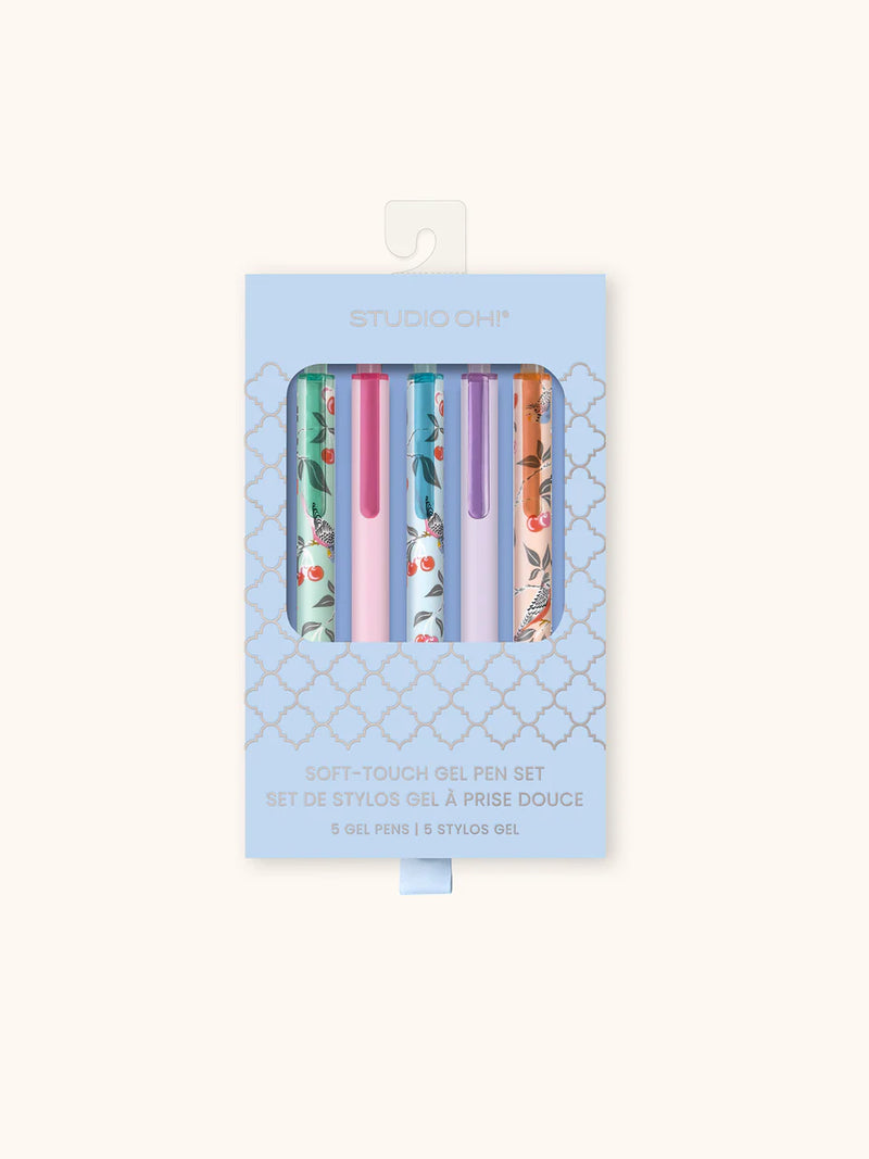 Soft-Touch Gel Pen Set