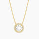 Diamond Birthstone Pendant Necklace by Ella Stein
