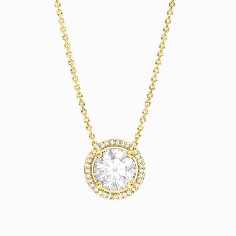 Diamond Birthstone Pendant Necklace by Ella Stein