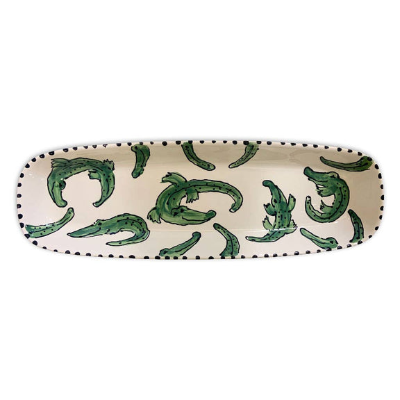 Alligator Bread Tray