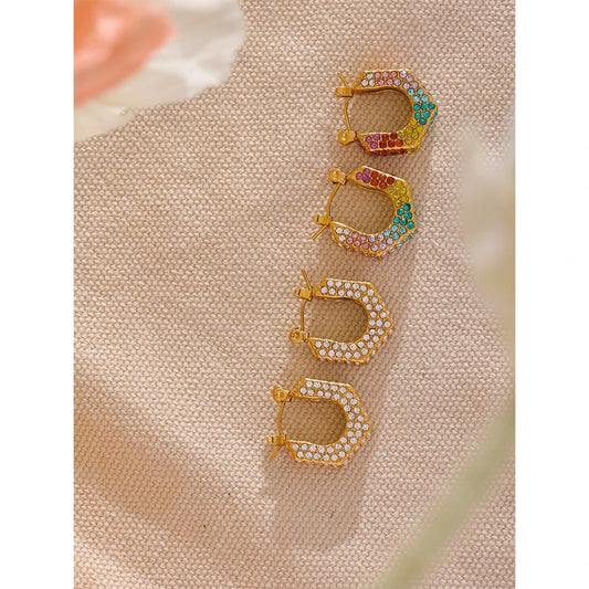 Coastal Grit Mandarin Earring