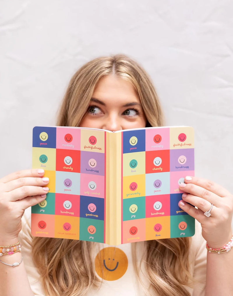 Smiley Faces Soft Flex Perfect  Bound Journal