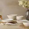 Linen Cream Deep Bowls