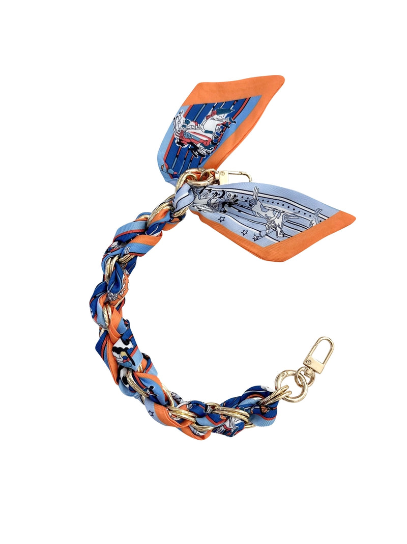 Gemelli Scarf Phone Chain
