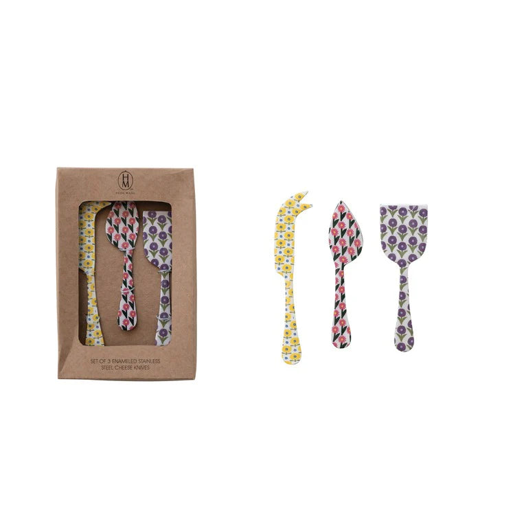 Hazel Mazel Cheese Knife Set