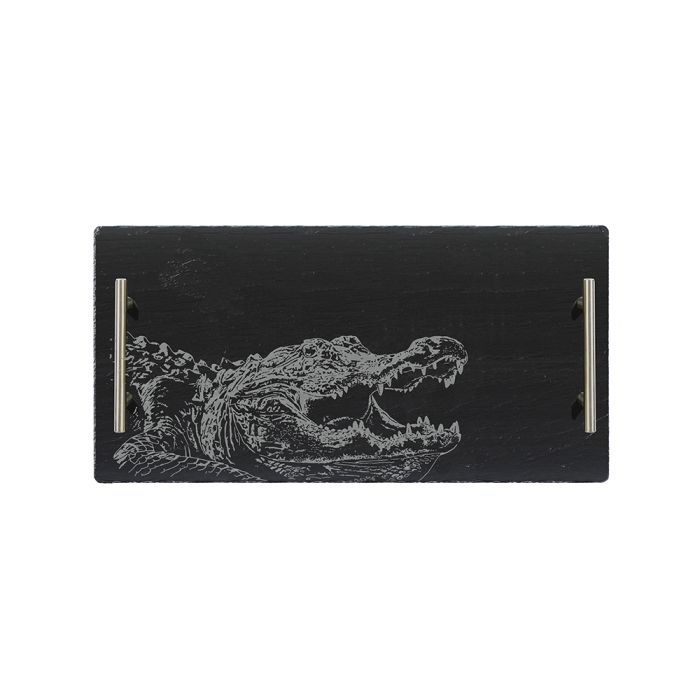 Selbrae House Slate Serving Tray Alligator