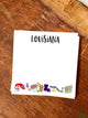 State of Louisiana Chunky Notepad