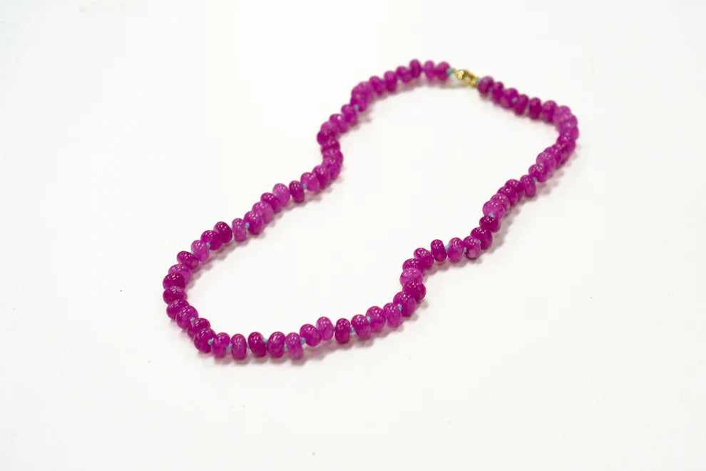 Coastal Grit Clearwater Beaded Necklace