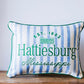 Raquette Hometown Mainstreet Stripes Pillow