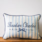 Sweet Baby Boy Birth Announcement Pillow