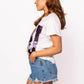 Queen of Sparkles Metallic Icons Tee