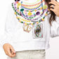 Queen of Sparkles Bead Sweatshirt