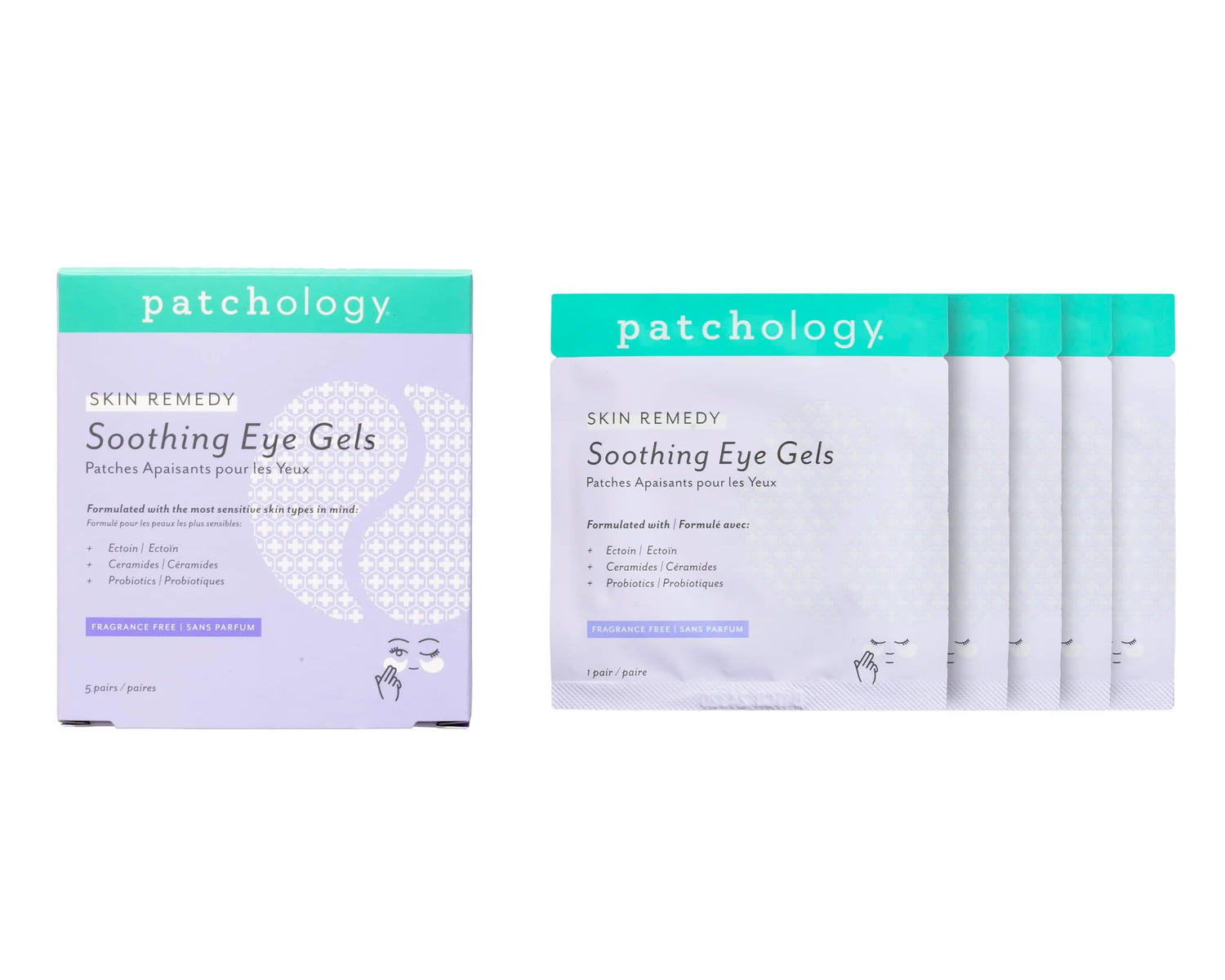 Patchology Skin Remedy Soothing Eye Gels
