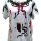 Queen of Sparkles Christmas Wreath Tee