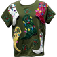 Queen of Sparkles Green Cowboy Christmas Tee